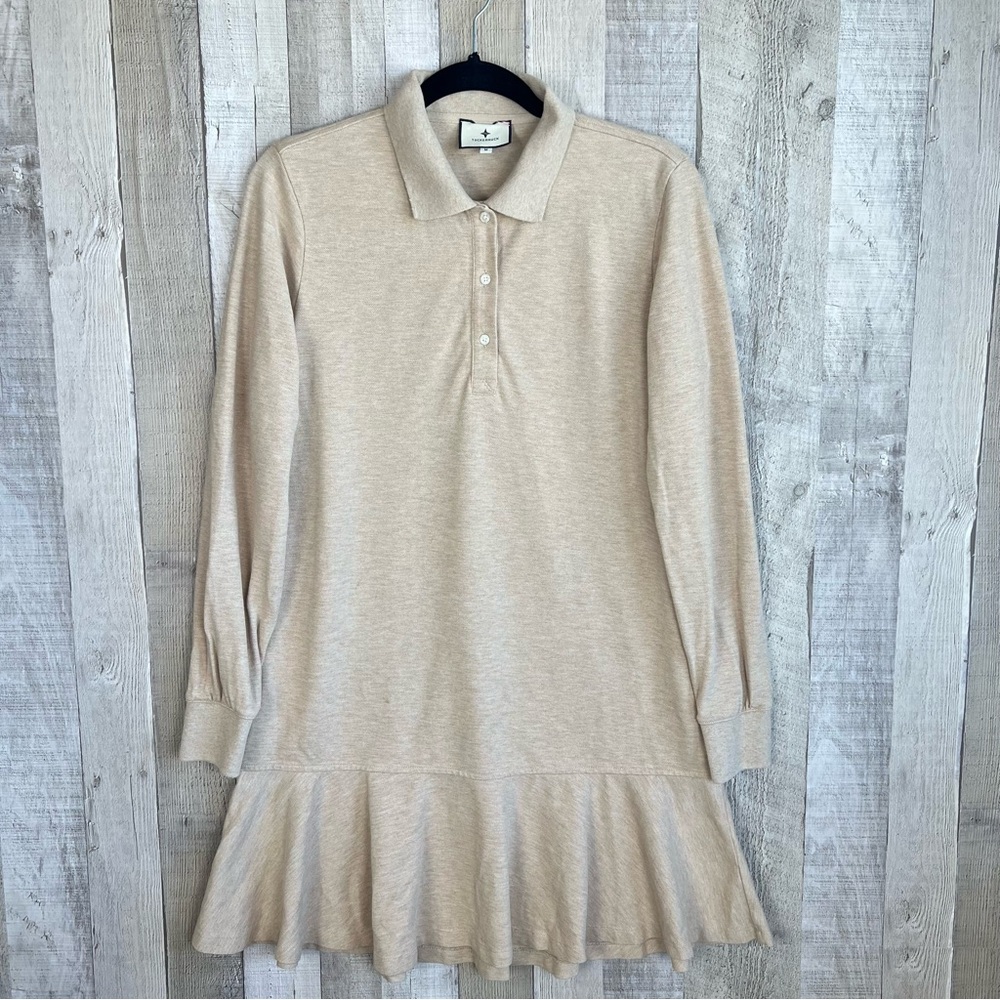 Tuckernuck Sandstone Long Sleeve Pique May Polo Dress Size Medium
Modern Cotton - Picture 9 of 12